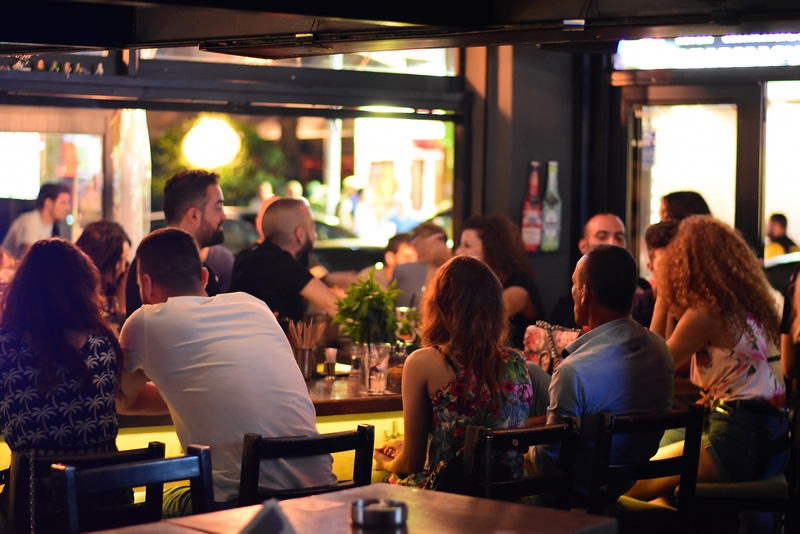 Bar 35 on Saturday Night
